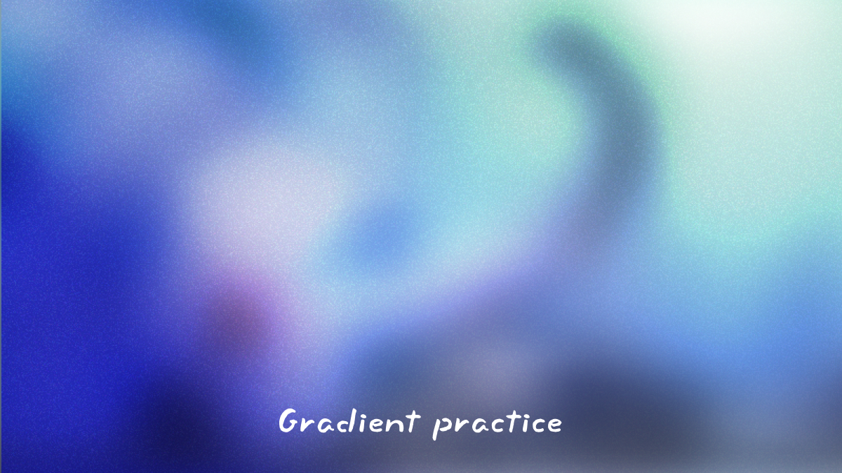 Gradient practiceのアイキャッチ画像